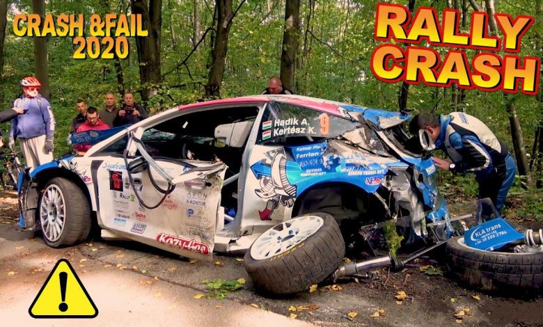 rallye_crash_nehody_kompilace