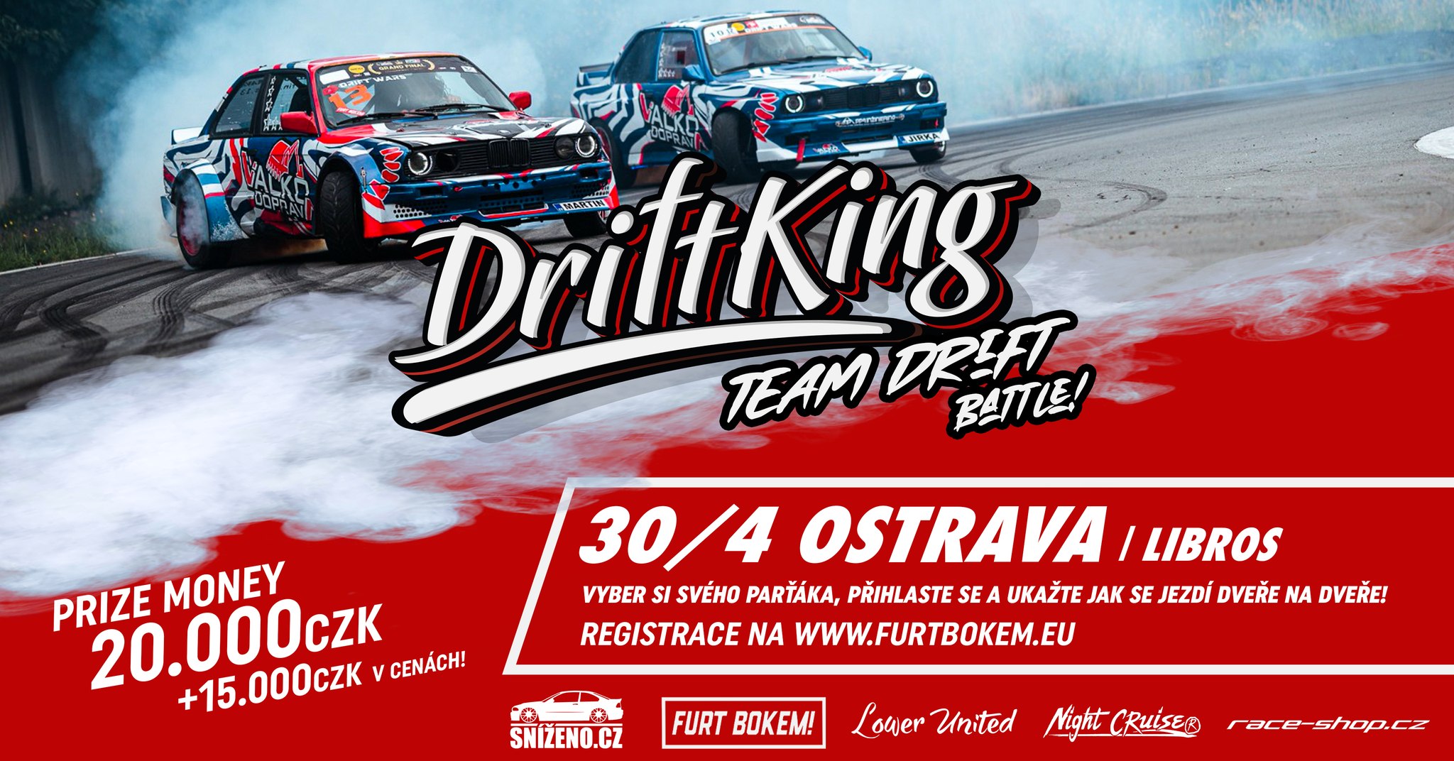 DRIFTKING | Team Drift Battle! | 30/4 OSTRAVA