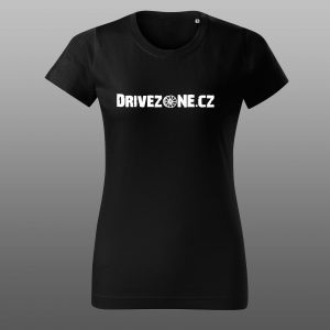 Tričko DriveZone.cz dámské černé