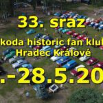 33. sraz Škoda historic fan clubu Hradec Králové 2023