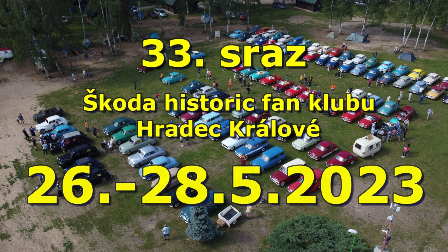 33. sraz Škoda historic fan clubu Hradec Králové 2023