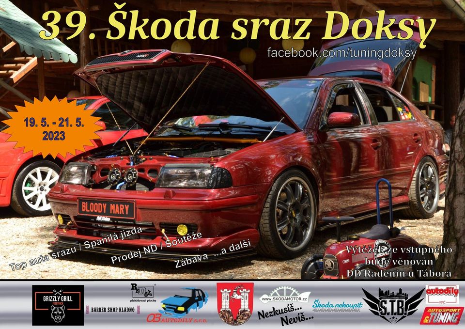 39. Škoda sraz Doksy 2023
