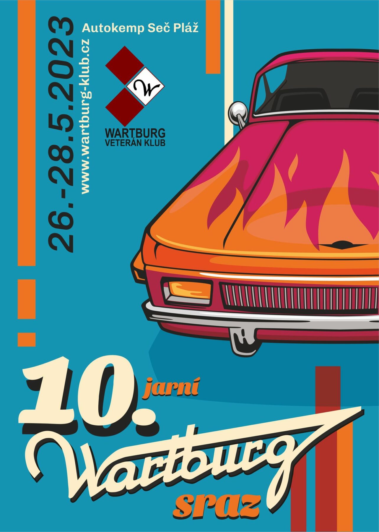 10. jarní Wartburg sraz Seč 2023