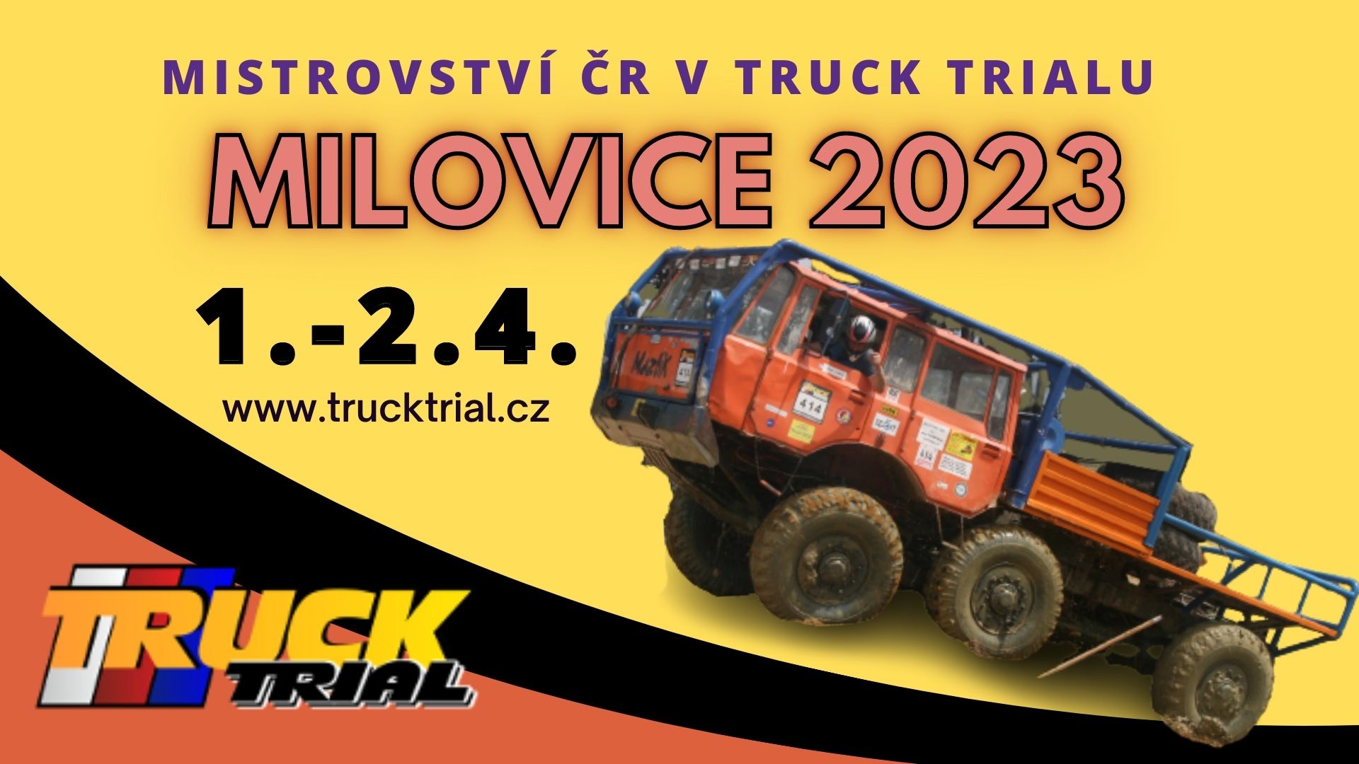 Mistrovství ČR v Truck trialu 2023 - Milovice u Nymburka