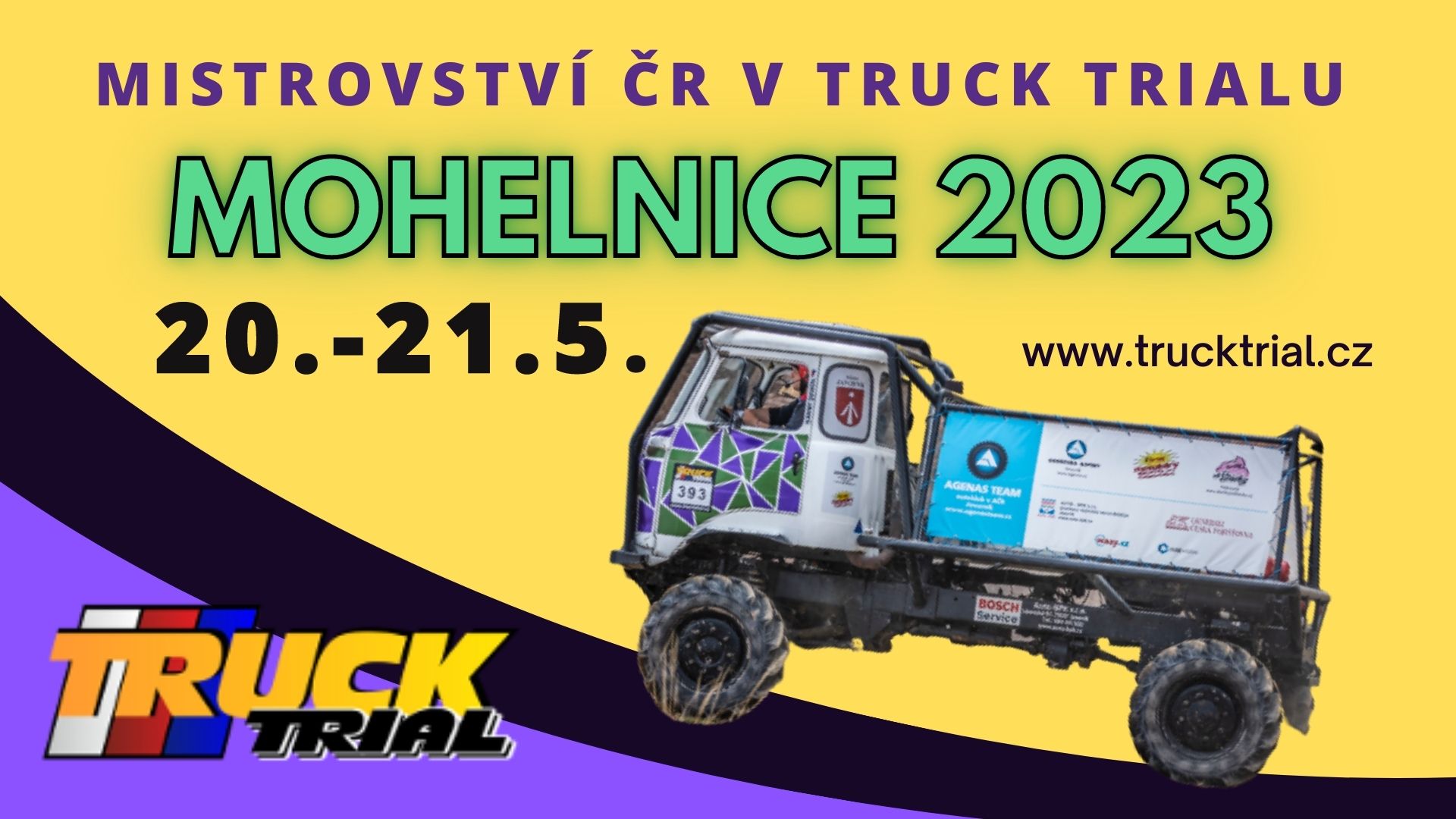 Mistrovství ČR v Truck trialu 2023 - Mohelnice