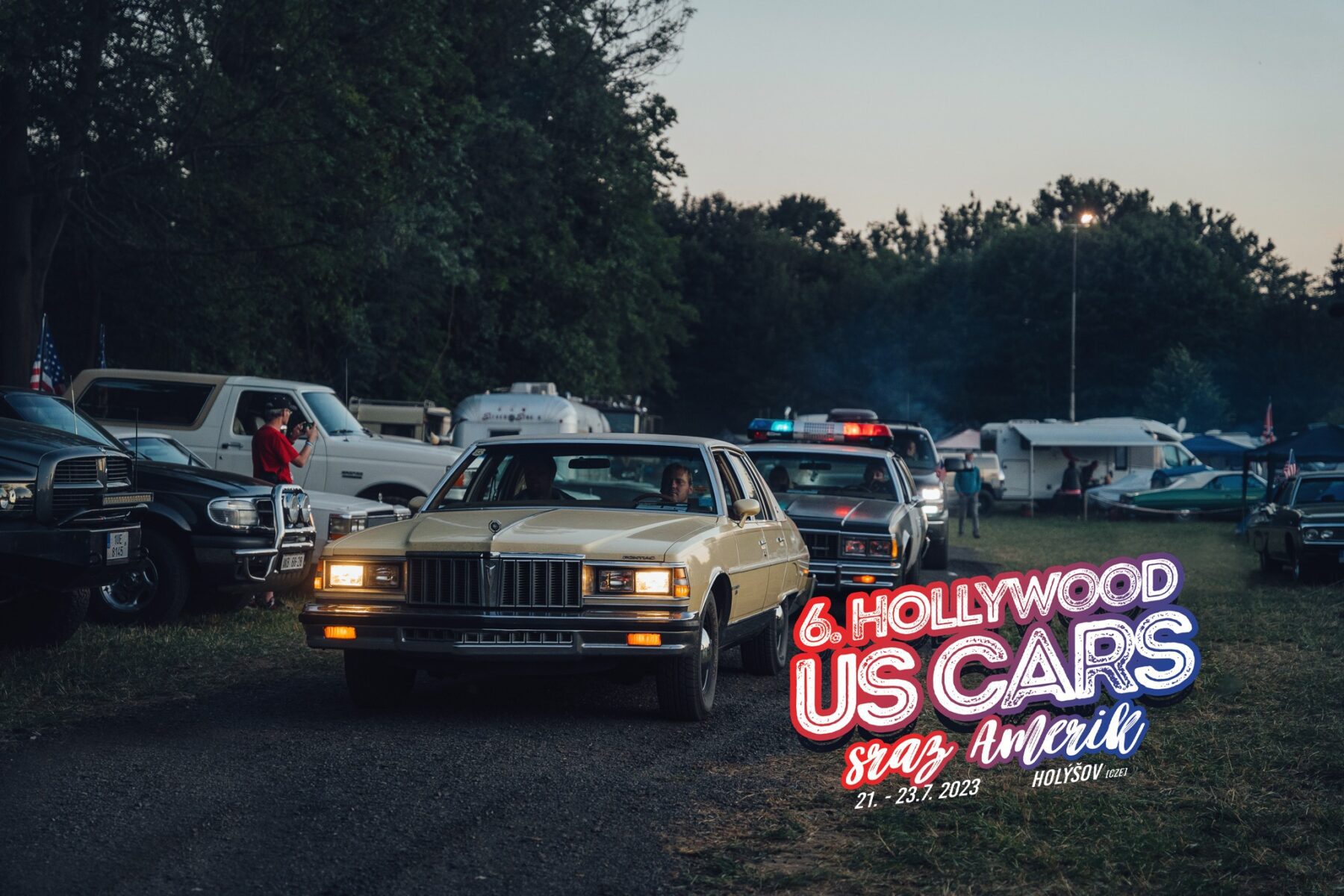 6. Hollywood US cars 2023 - sraz amerických aut