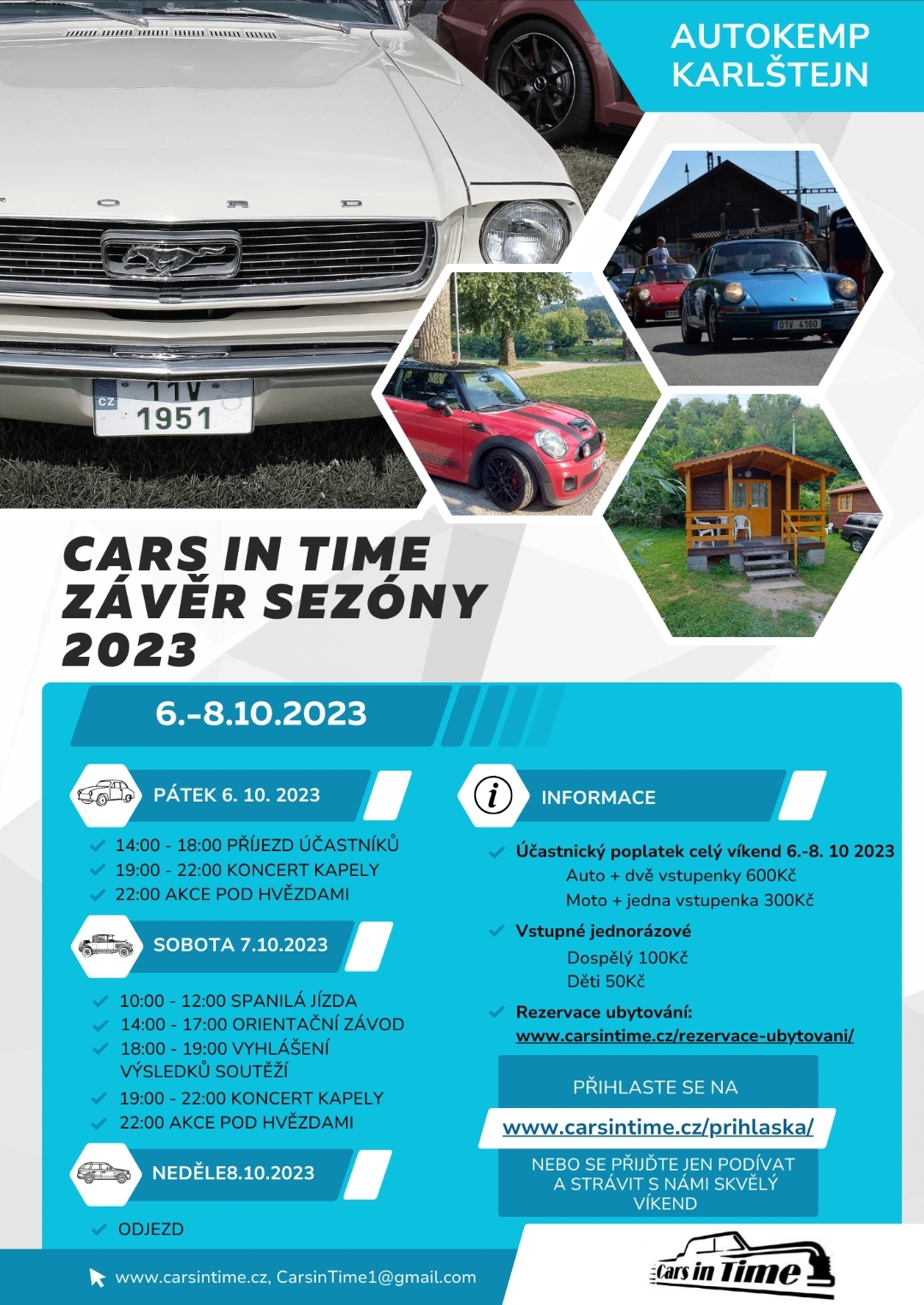 Cars in time - závěr sezóny 2023
