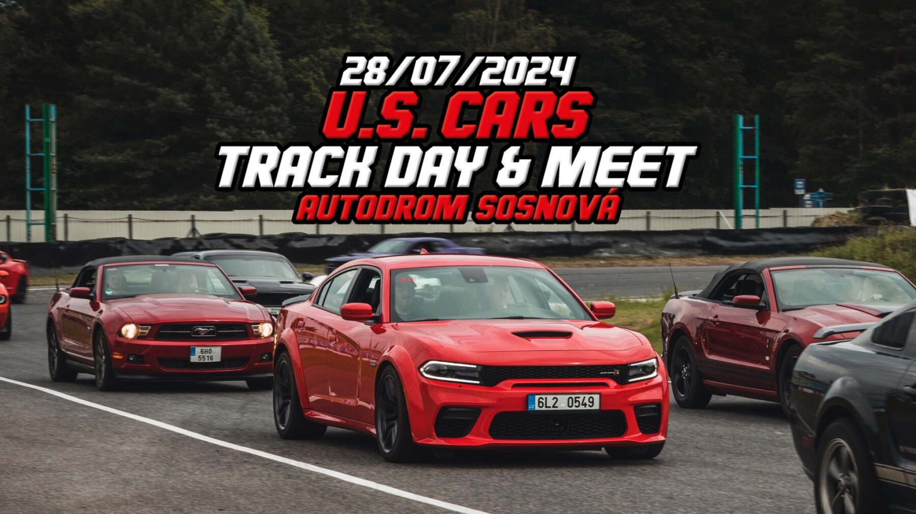 U.S. CARS TRACK & MEET NA AUTODROMU SOSNOVÁ 2024