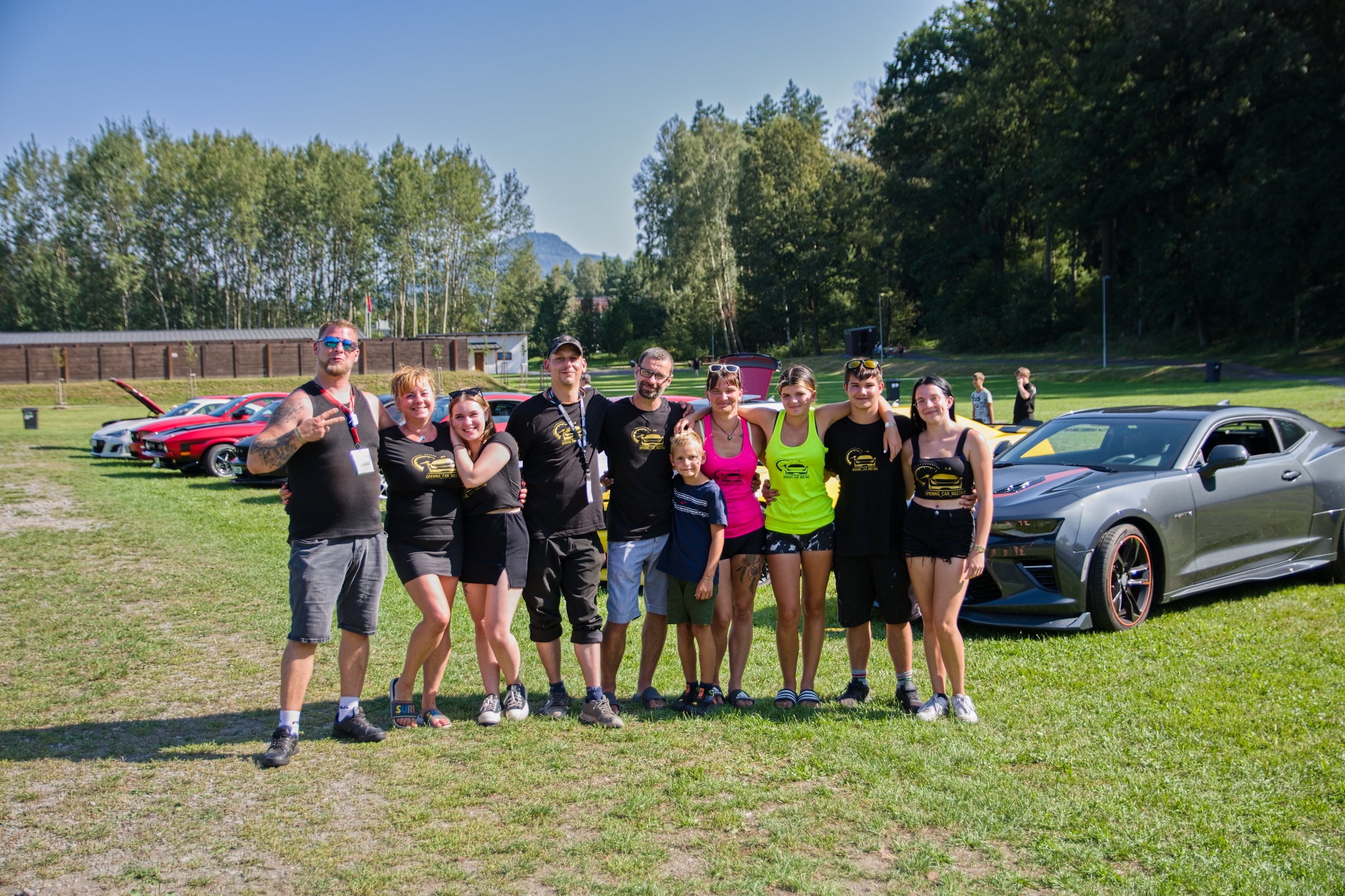 Opening car meeting